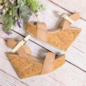 CHARLOTTE RUSSE CORK WEDGES